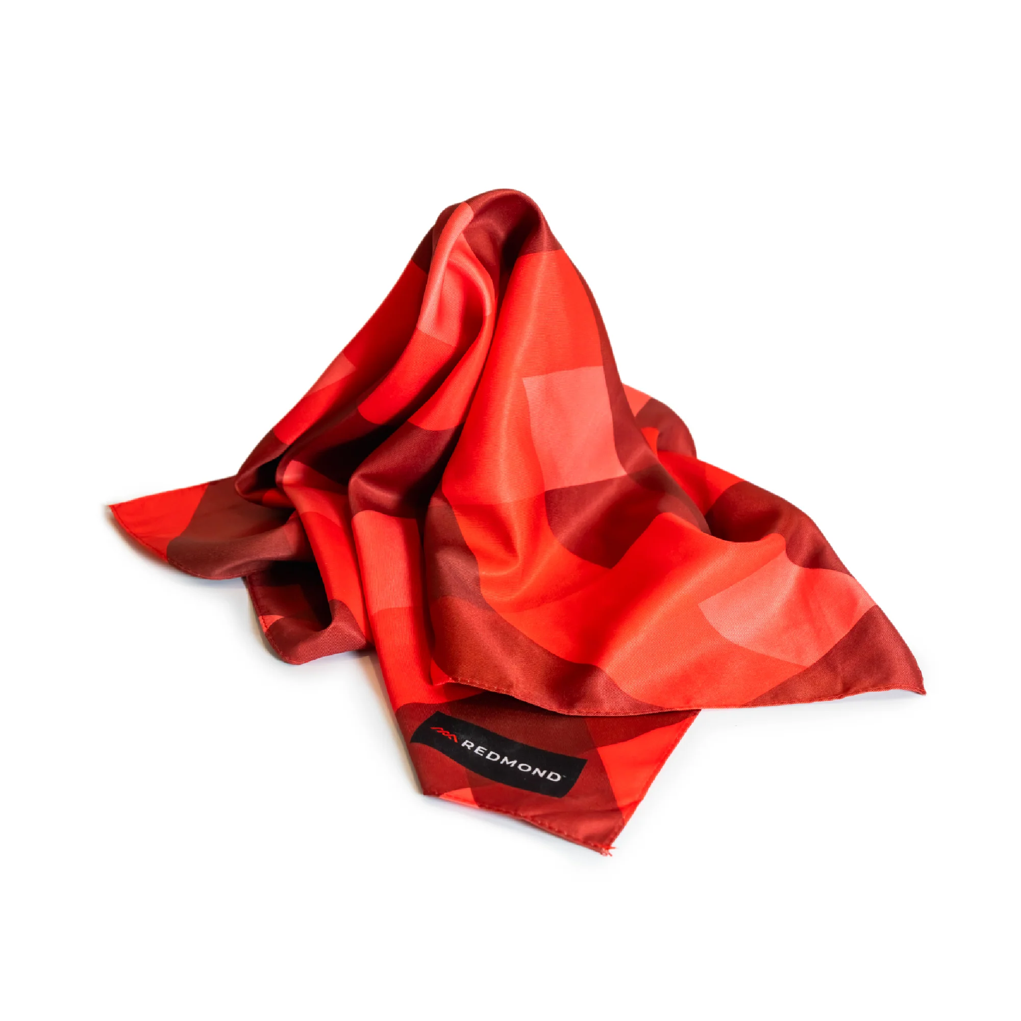 Redmond Bandana, Red Plaid - Image 4