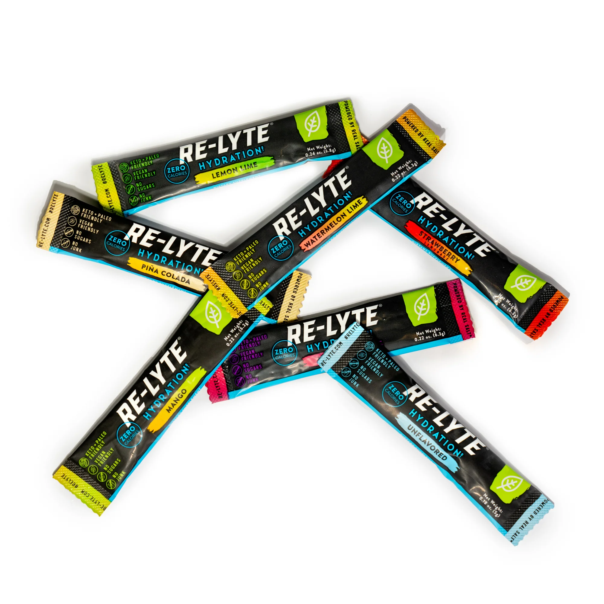Re-Lyte® Hydration Electrolyte Powder Stick Packs / 30 Count Variety Pack - Image 15