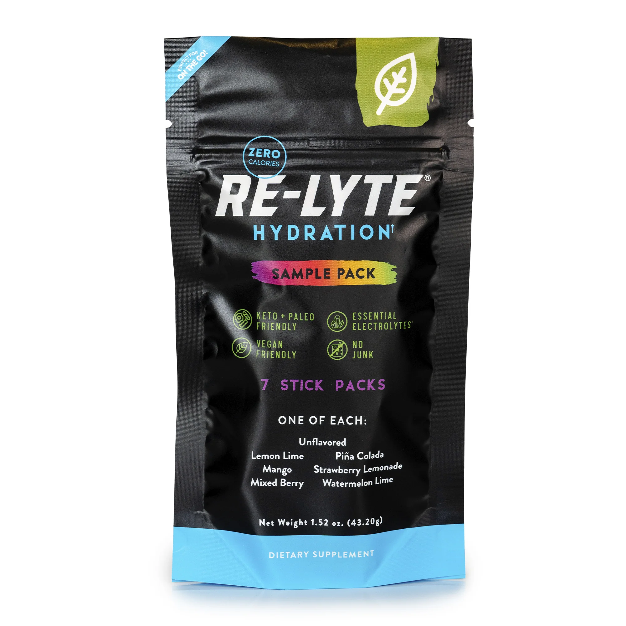 Re-Lyte® Hydration Electrolyte Powder Sample Pack (7 ct.) - Image 2