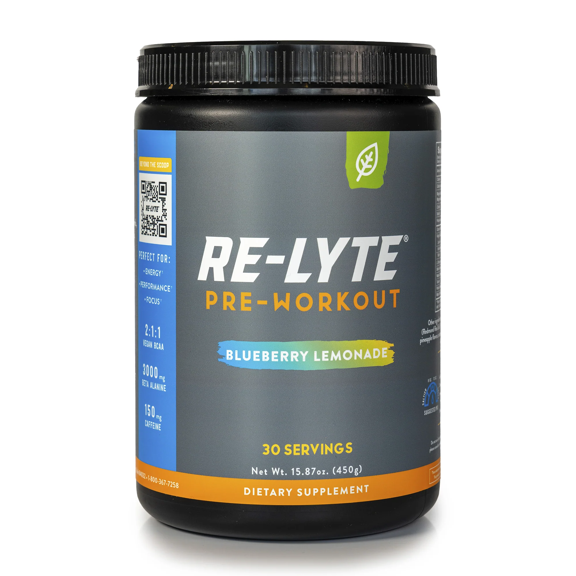 Re-Lyte Pre-Workout Electrolyte Powder 30 Servings - Image 6