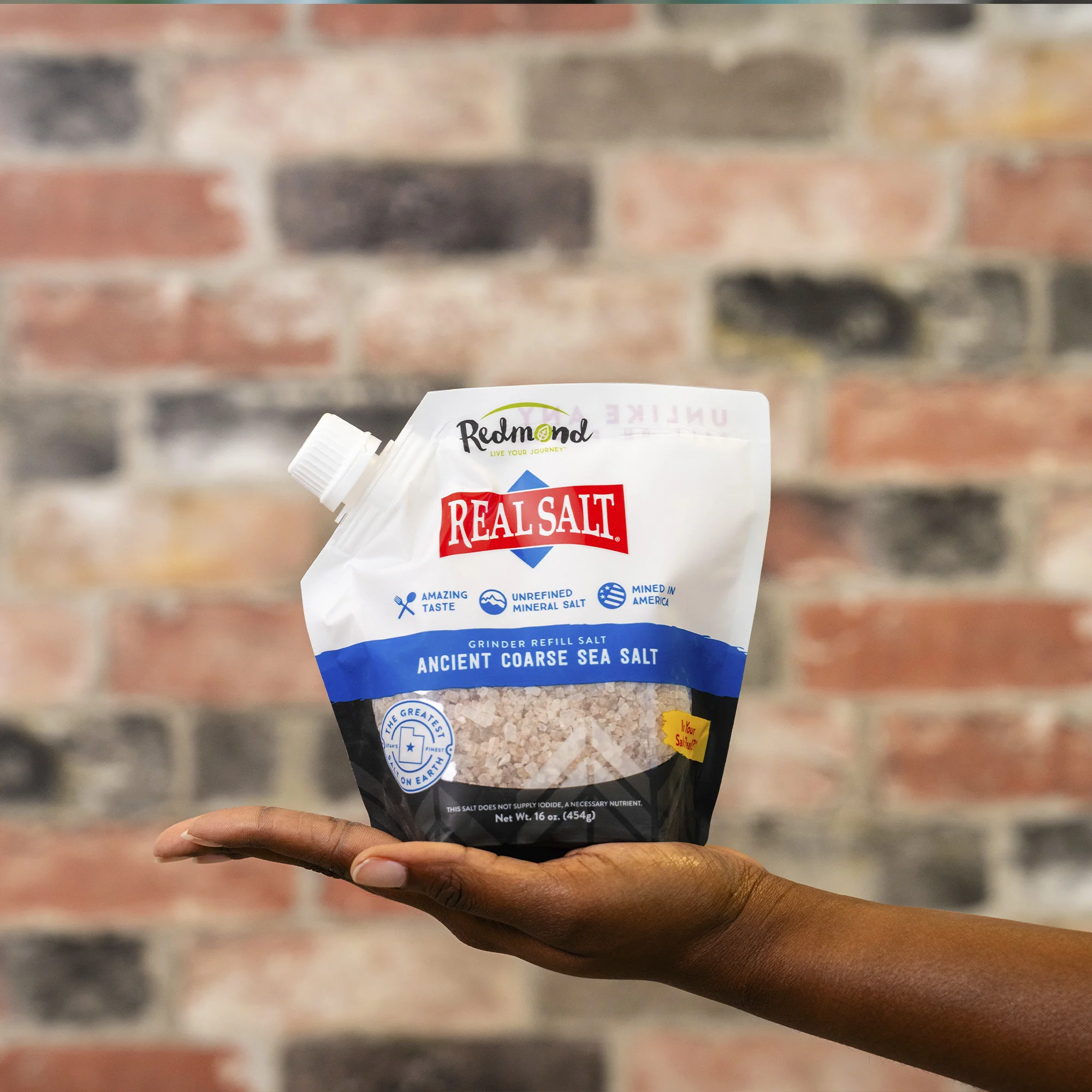 Real Salt Coarse 16 oz Pouch - Image 3