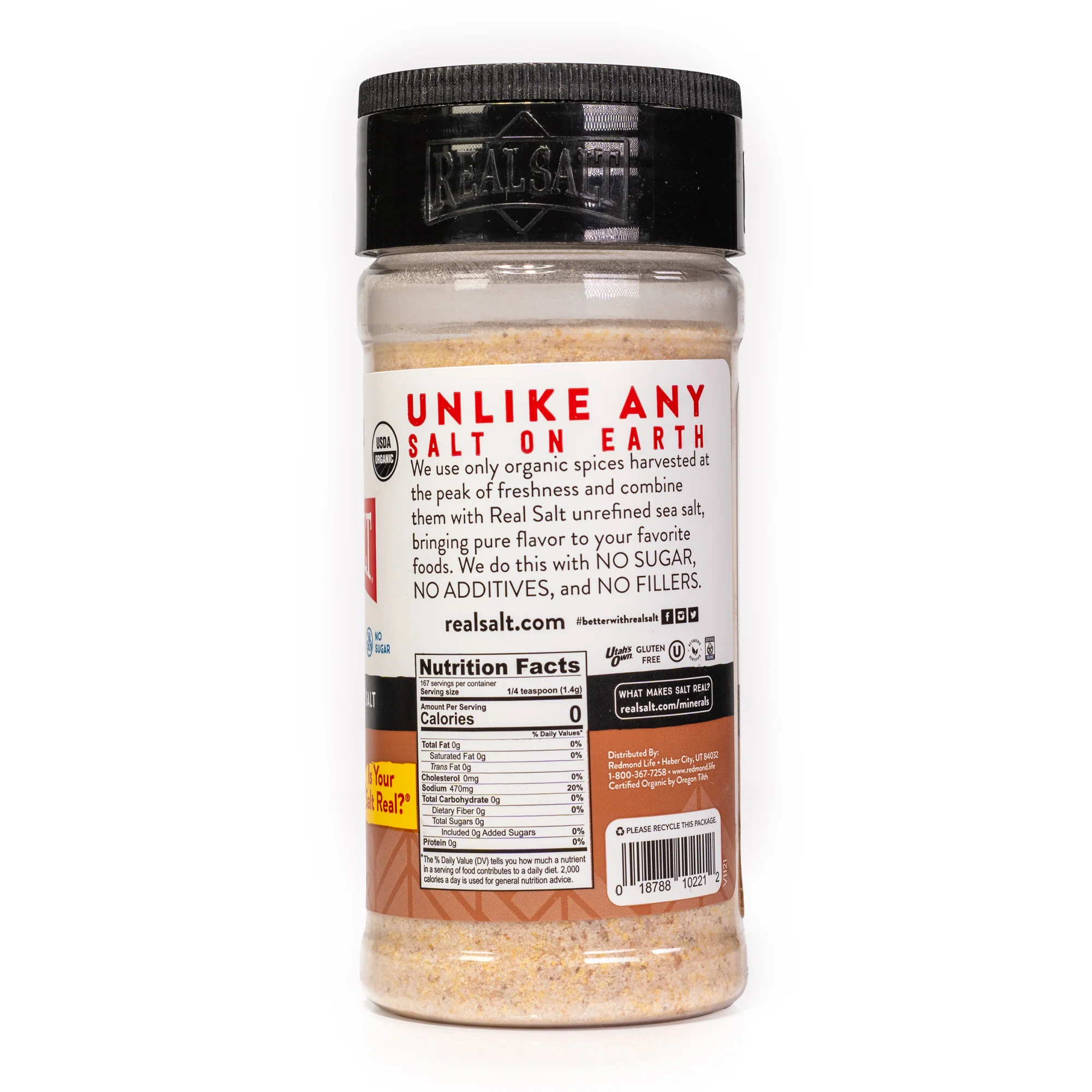 Real Salt Garlic Salt Seasoning Shaker - Image 2