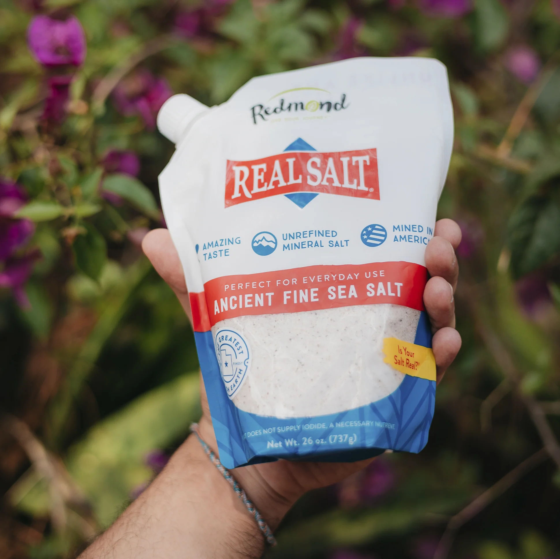 Real Salt Fine 26 oz Pouch - Image 3