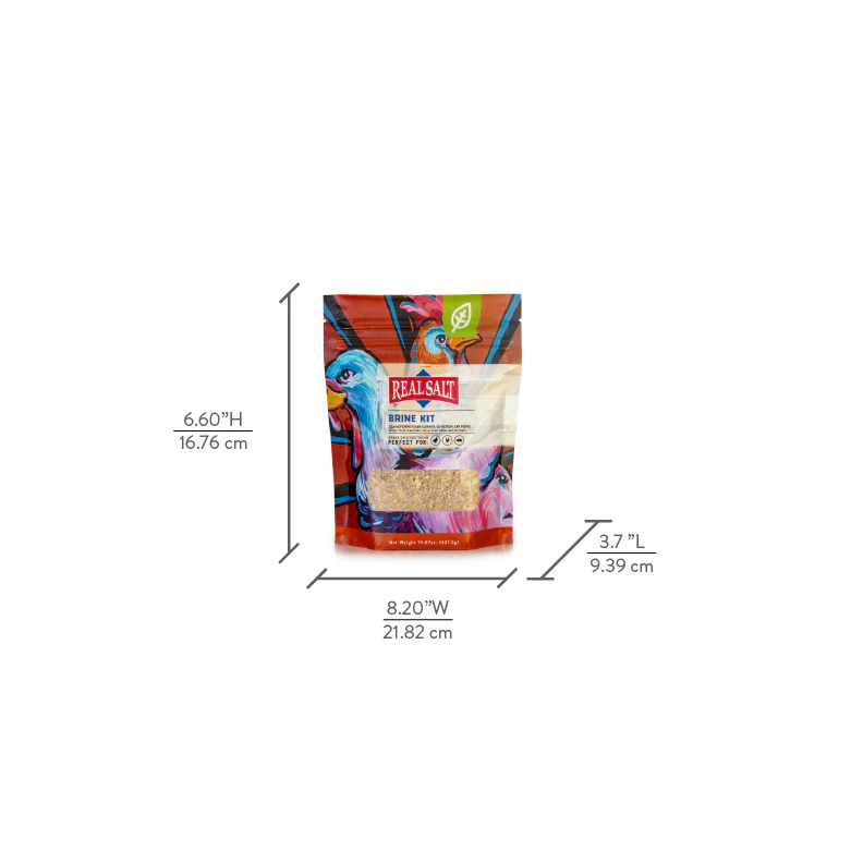 Real Salt Seasonings Brine Kit (14.87 oz pouch) - Image 7