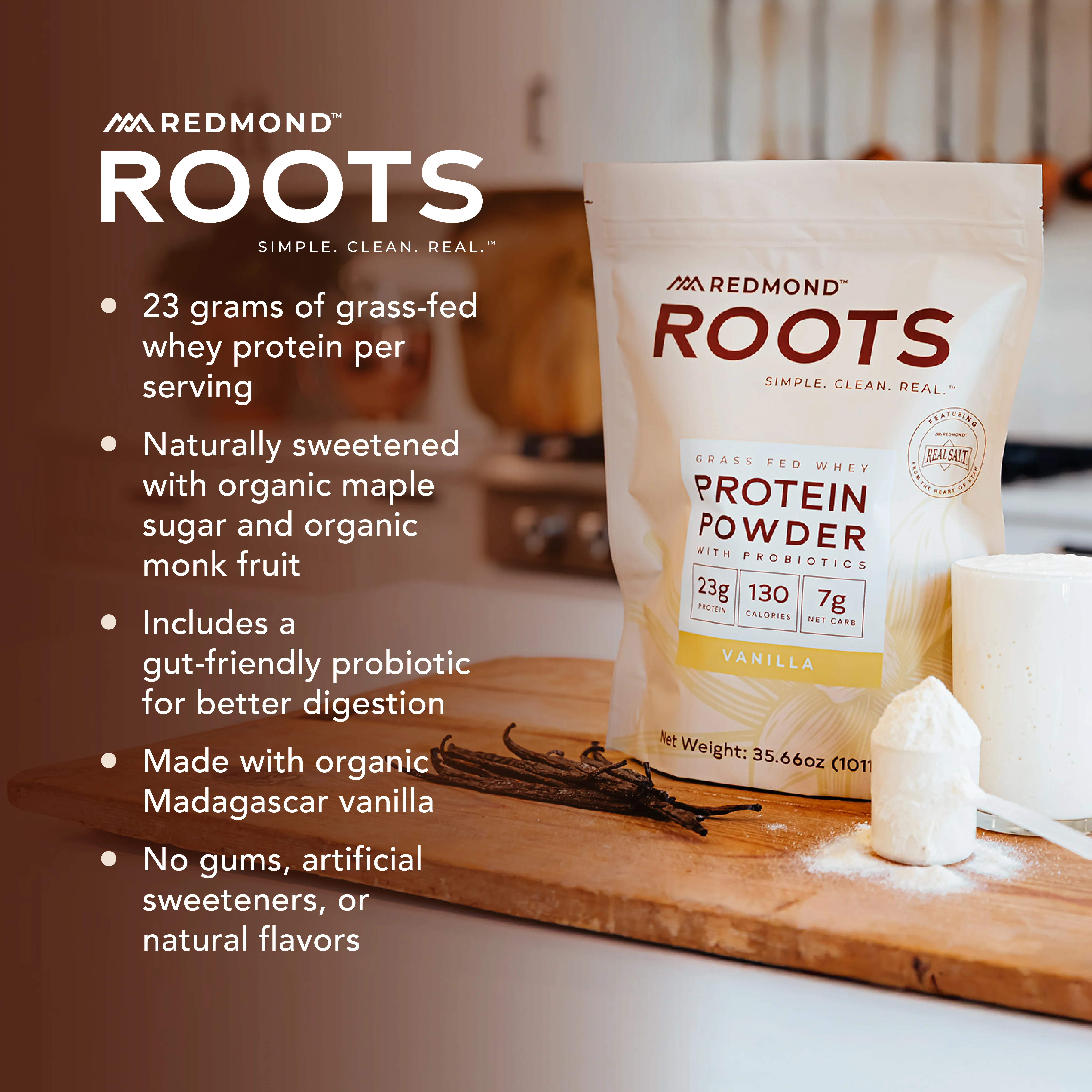 Redmond Roots Protein Powder (30 servings) - Image 9