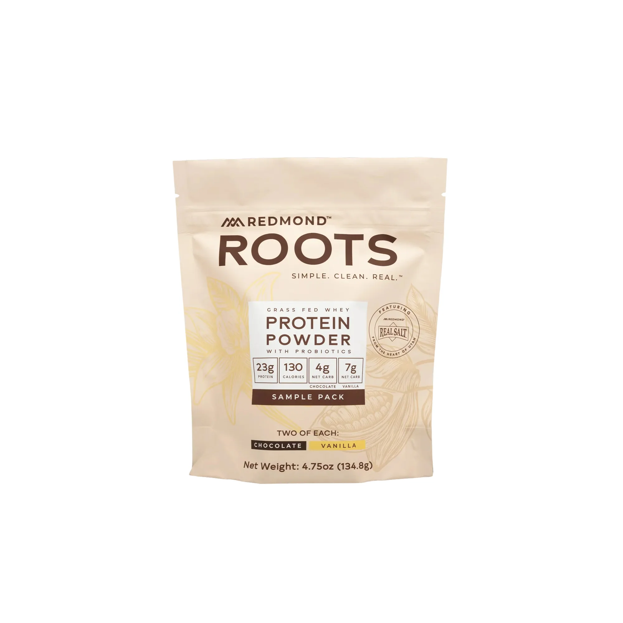 Redmond Roots Protein Powder Sample Pack (4 sticks) - Image 2