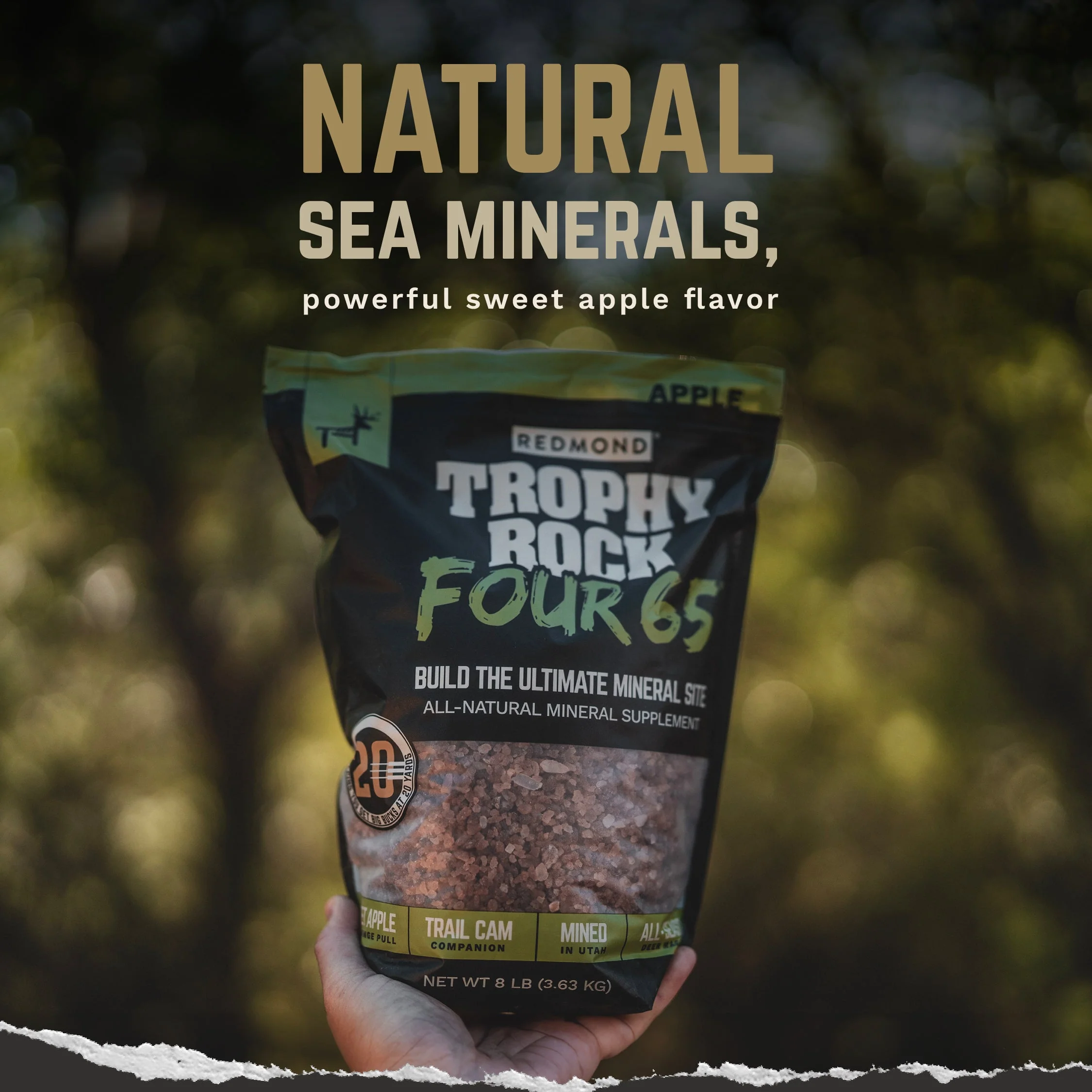 Trophy Rock Apple Four65® – Granular Apple Deer Minerals - Image 5
